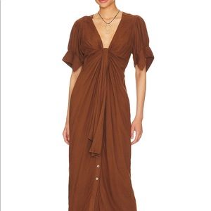Free people vintage summer midi dress